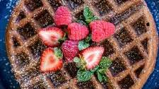 Chocolate Waffles Recipe (Light & Fluffy)
