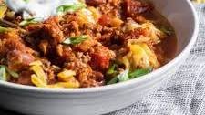 Chorizo Chili with Hominy