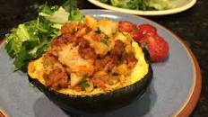 Chorizo-Stuffed Acorn Squash