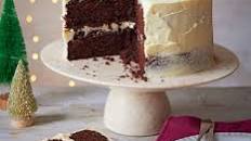 Christmas chocolate cake