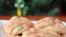 Christmas Mint M&M Cookies