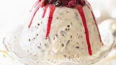 Christmas pudding ice cream