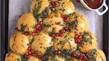 Christmas Tree Pull Apart Bread Recipe | Holiday Christmas Bread