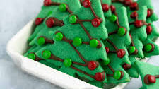 Christmas Tree Sugar Cookies