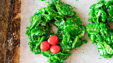 Christmas Wreath Cookies