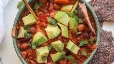 Chunky Vegetarian Chili