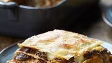 Classic Italian lasagne