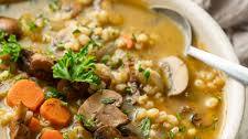 Classic Mushroom Barley Soup