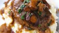 Classic Salisbury Steak with Mushroom Gravy