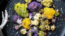 Cobwebbed Cauliflower for HALLOWEEN