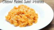 Coconut Mashed Sweet Potatoes