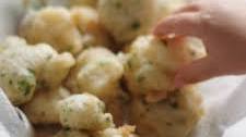 Cod fritters (frisceu di baccalà)