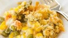 Corn and Mixed Vegetable Casserole