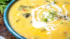 Corn and Poblano Soup