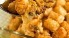 Cowboy BBQ Tater Tot Casserole
