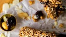 Cranberry Almond Granola Rice Krispies Squares