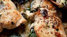 Cranberry and Brie Stuffed Chicken