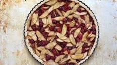 Cranberry Apple Tart