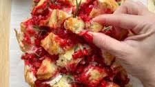 Cranberry Brie Pull Apart Bread