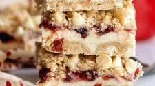 Cranberry Cheesecake Bars