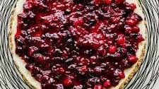 Cranberry Cheesecake Tart