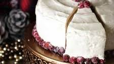 Cranberry Christmas Cake