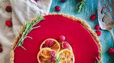Cranberry Curd Tart
