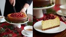 Cranberry Gingerbread Cheesecake