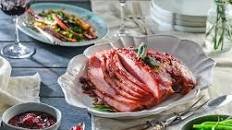 Cranberry Glazed Ham