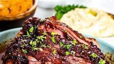 Cranberry Glazed Ham