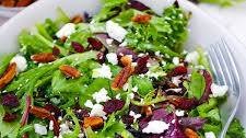 Cranberry, Goat Cheese, and Pecan Salad