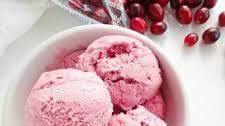 Cranberry Ice Cream