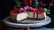 Cranberry Orange Cheesecake