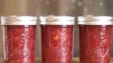 Cranberry Orange Jam with Crystallized Ginger