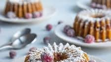 Cranberry Orange Mini Bundt Cakes
