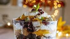 Cranberry Orange Trifle