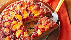 Cranberry Orange Upside-Down Cake