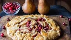 Cranberry Pear Galette