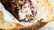 Cranberry Pecan Cheese Log