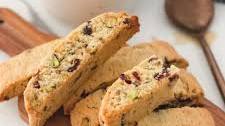 Cranberry Pistachio Biscotti