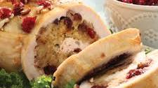 Cranberry Stuffed Turkey Breast