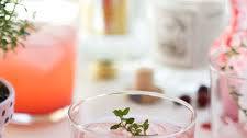 Cranberry Thyme Gin and Tonic