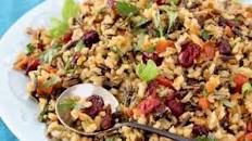 Cranberry Wild Rice Pilaf