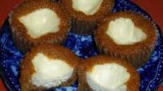 CREAM CHEESE FILLED SWEET POTATO MUFFINS