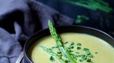 Cream of Asparagus Soup with Curry