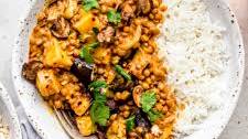 Creamy Aubergine Curry recipe