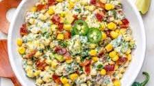 Creamy Avocado Corn Salad