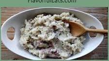 Creamy Blue Cheese Mashed Red Potatoes