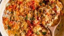 Creamy Buffalo Chicken Casserole