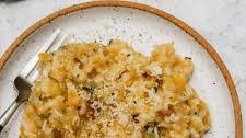 Creamy Butternut Squash Risotto with Pancetta